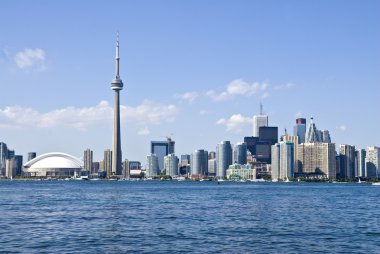 Toronto manzarası ve cn Kulesi