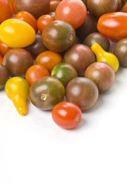 Tomat Cherry Multi-berwarna — Stok Foto