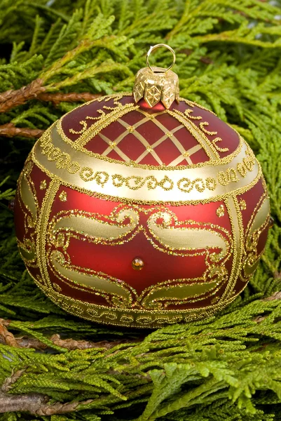 Рождественский орнамент — стоковое фото