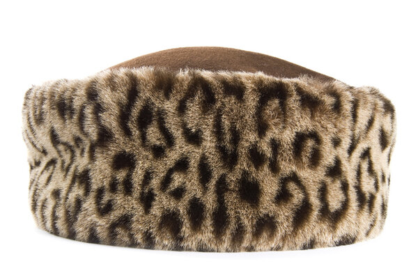 Фальшивый мех на белом
