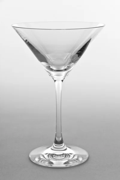 Üres martini pohár — Stock Fotó