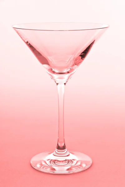 Tomt martini-glas — Stockfoto