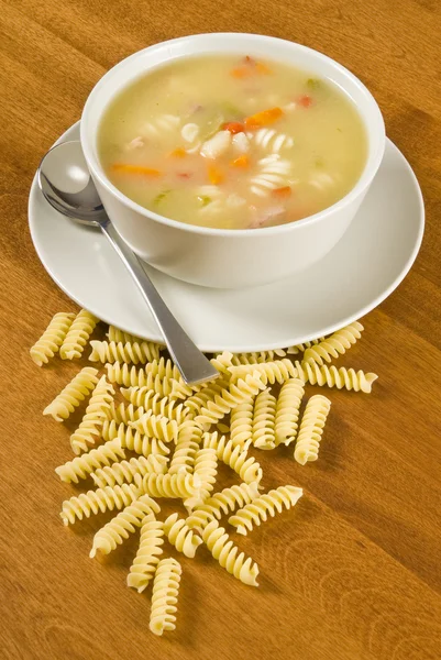 Supă de pui cu paste — Fotografie, imagine de stoc