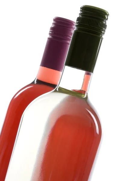 Weinflaschen mit Schraubverschlüssen Serie — Stockfoto