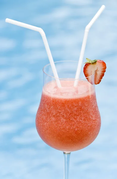 Daiquiri de morango para dois — Fotografia de Stock