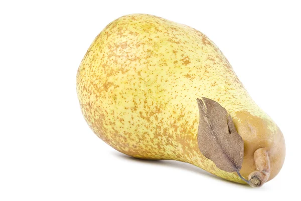白で隔離される pear を和らげる — ストック写真