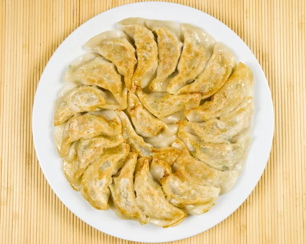 Chinese knoedels, pot stickers — Stockfoto