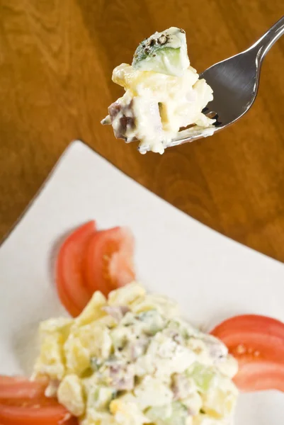 Salada de batata — Fotografia de Stock