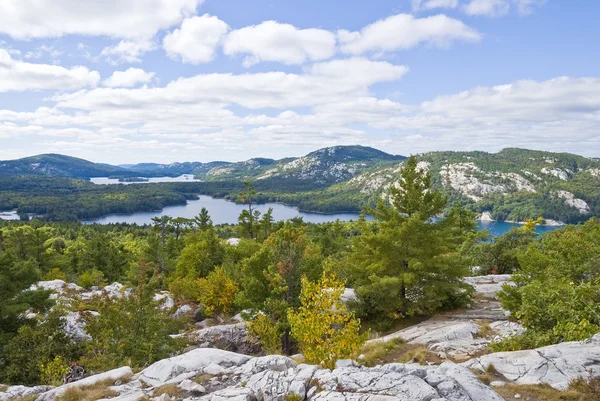 Beautiful View from a top of a Mountain — Stock Photo, Image