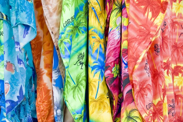 Colorful Wraps in a Market — Stock Photo, Image