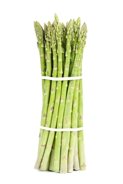 Bunch of Asparagus Isolated on White — Stock Photo, Image