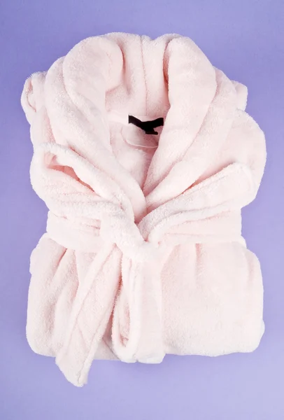 Розовый халат — стоковое фото