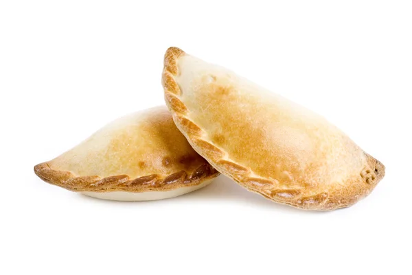 Empanadas isoliert auf weiß — Stockfoto