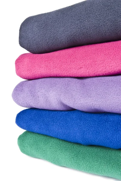 Renkli polar fleece — Stok fotoğraf