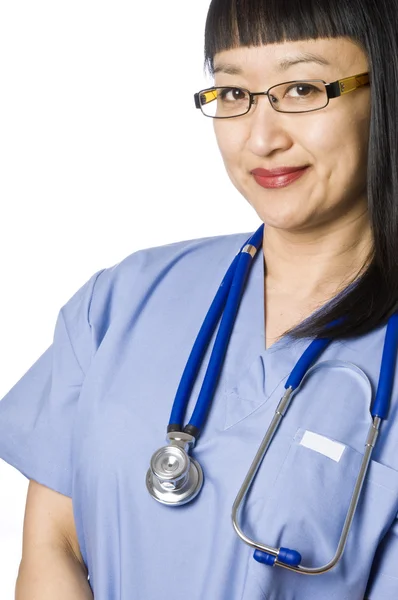Asian Female Doctor (Nurse) — Stock Photo, Image
