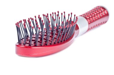 Red Hair Brush