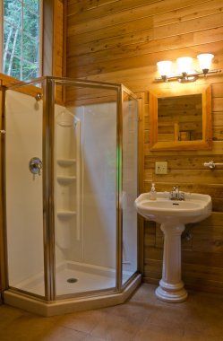 banyo orman Manzaralı