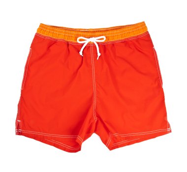 beyaz izole trunks Yüzme
