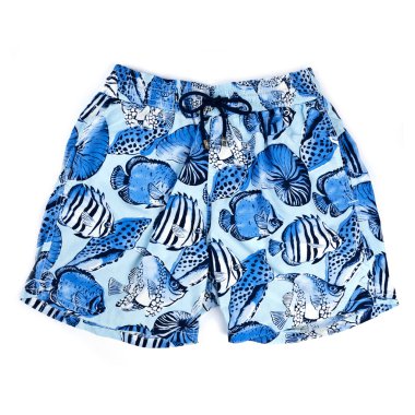 beyaz izole trunks Yüzme