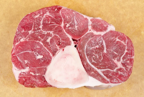 Raw Beef Shank — Stock Photo, Image