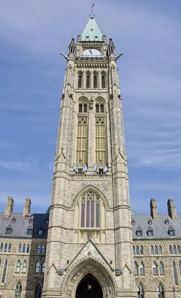 Ειρήνη Πύργος Κοινοβουλίου λόφο Καναδά Οτάβα — Φωτογραφία Αρχείου