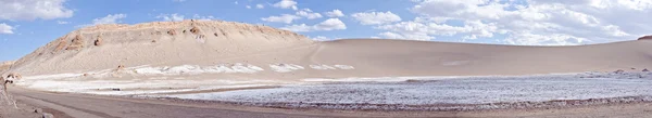 Údolí měsíc atakamské poušti Chile — Stock fotografie