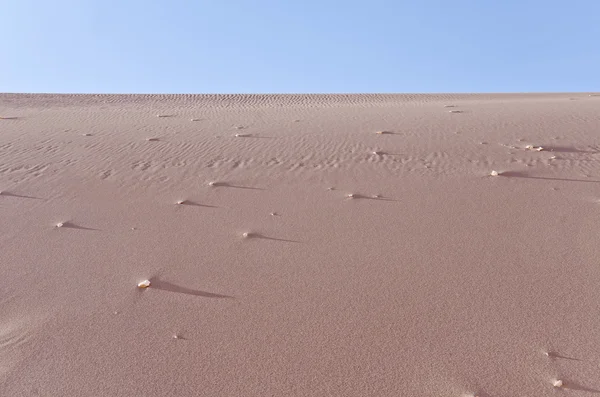 アタカマ砂漠の砂丘チリ — ストック写真