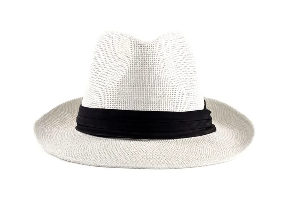 Sombrero cubano blanco aislado — Foto de Stock