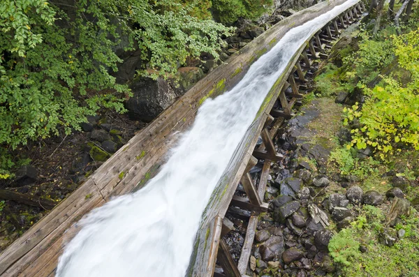 Log Chute — Stockfoto