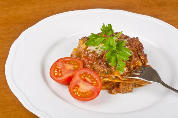 Lasagna daging — Stok Foto