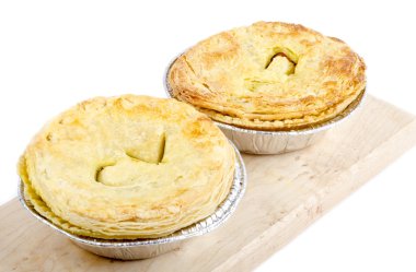 Vejetaryen pot pies