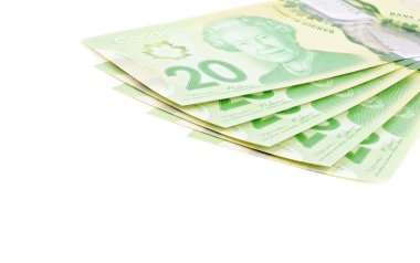 Kanadalı yirmi dolar faturaları
