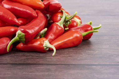 Red Fish Peppers Close Up