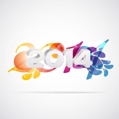 Yeni yıl tasarım şablonu