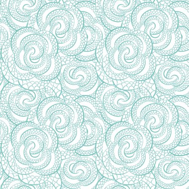 çiçek curl seamless modeli