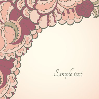 çiçek tasarım şablonu