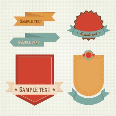 vektör etiketleri kümesi