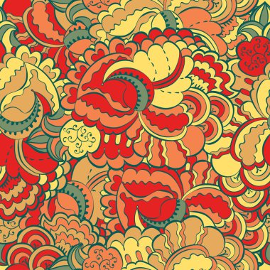 çiçek girdap seamless modeli