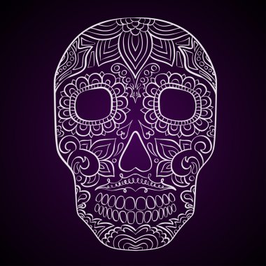 Kafatası tasarım şablonu