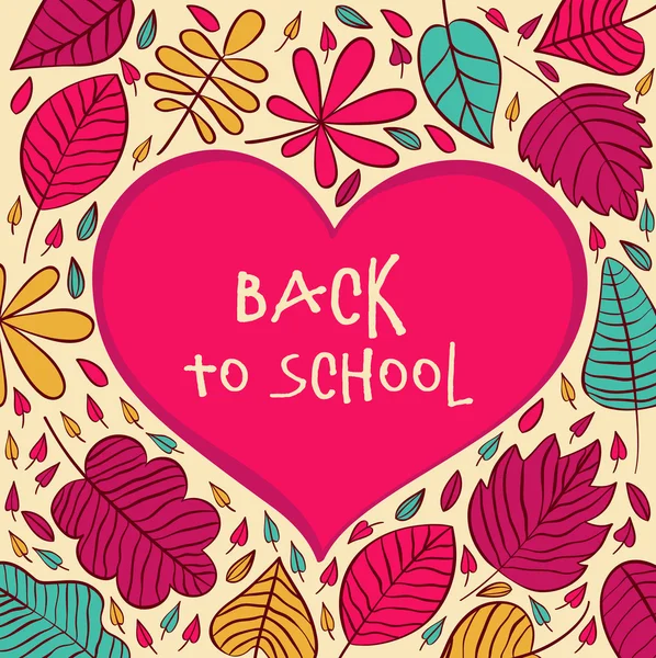 Back to school — Stock Vector