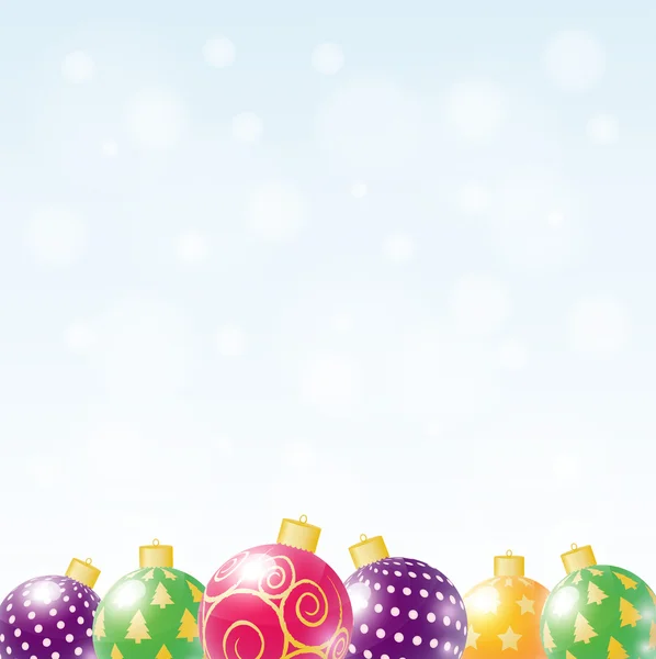 Christmas background. — Stock Vector