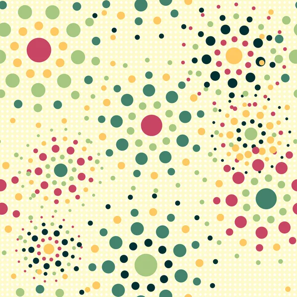 Seamless circles pattern — Stock Vector