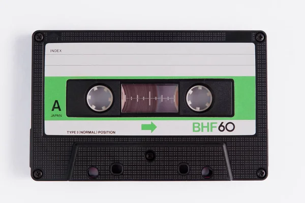 Vieja cinta de cassette de audio