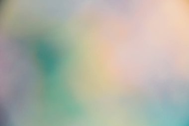 Bokeh efektli gradyan rengin fotoğrafçılığı. Soyut etki. Renkli efekt