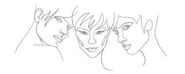 Tek satırda bir kadının toplu portresi