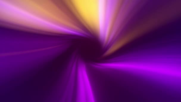 Shiny Rays Lights Twirl Spiral Rotation Backdrop Retro Style Minimalistic — Video Stock