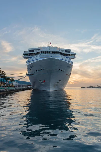 Nassau Bahama Juli 2019 Carnaval Liberty Cruiseschip Aangemeerd Bij Prins — Stockfoto