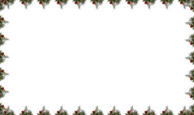 Altın, gümüş ve kırmızı toplarla süslenmiş yeşil çam dalları ortasında fotokopi alanı olan bir çerçeve oluştururlar. Bazı toplar odak dışı. Beyaz arka planda izole edilmiş. Kusursuz desen. Kartpostal konsepti.