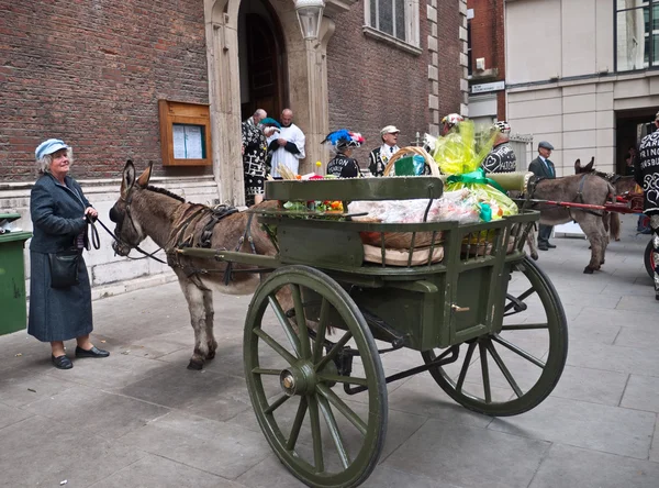 Festival de la cosecha de reyes y reinas, Guildhall London . — Foto de Stock