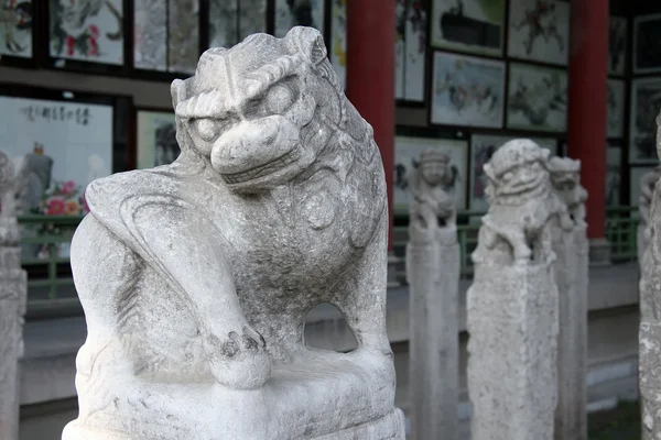 Chinese oude beeldhouwkunst — Stockfoto